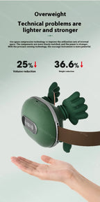 Electric Neck and Shoulder Muscle Massager Heated Back Massagers Smart Kneading Muscles Massage Pillow Leg Body Christmas Gift