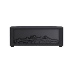 Fireplace Aroma Diffuser 150ml 7 Color Flame With Remote Control Cool Mist Humidifier Auto ShutOff Timer For Home Office