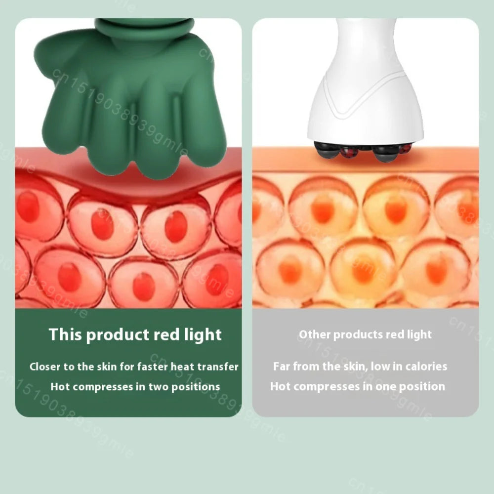 Electric Neck and Shoulder Muscle Massager Heated Back Massagers Smart Kneading Muscles Massage Pillow Leg Body Christmas Gift