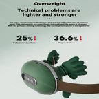 Electric Neck and Shoulder Muscle Massager Heated Back Massagers Smart Kneading Muscles Massage Pillow Leg Body Christmas Gift