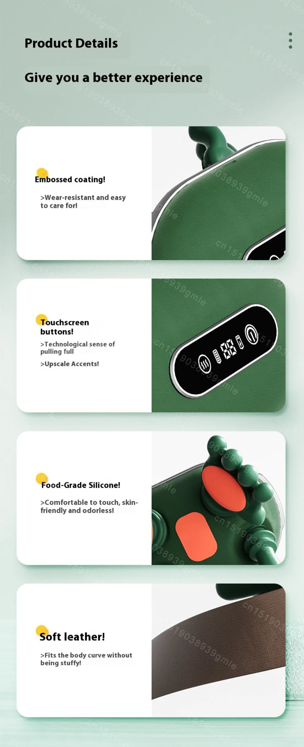 Electric Neck and Shoulder Muscle Massager Heated Back Massagers Smart Kneading Muscles Massage Pillow Leg Body Christmas Gift